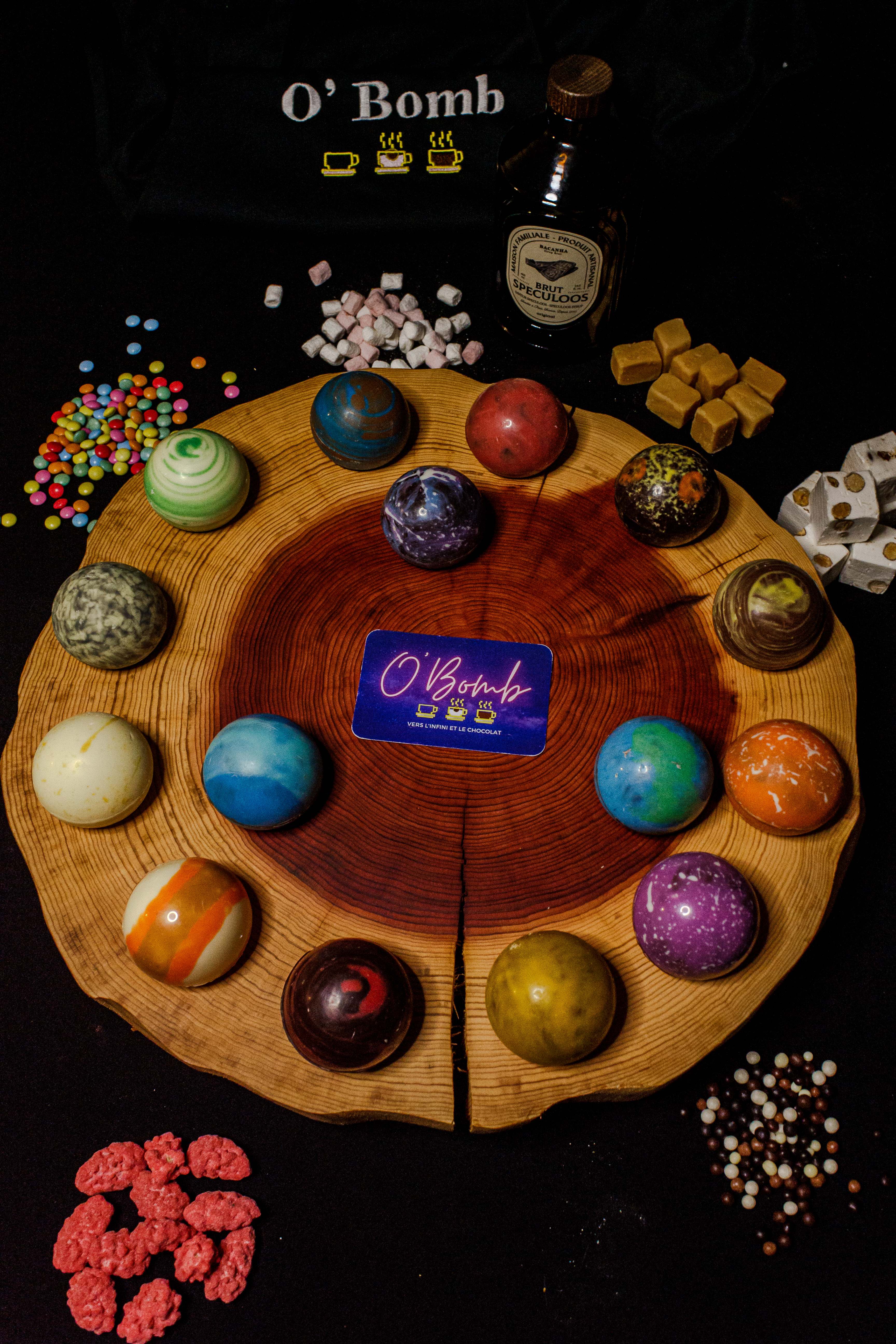 Logo O’Bomb chocolat